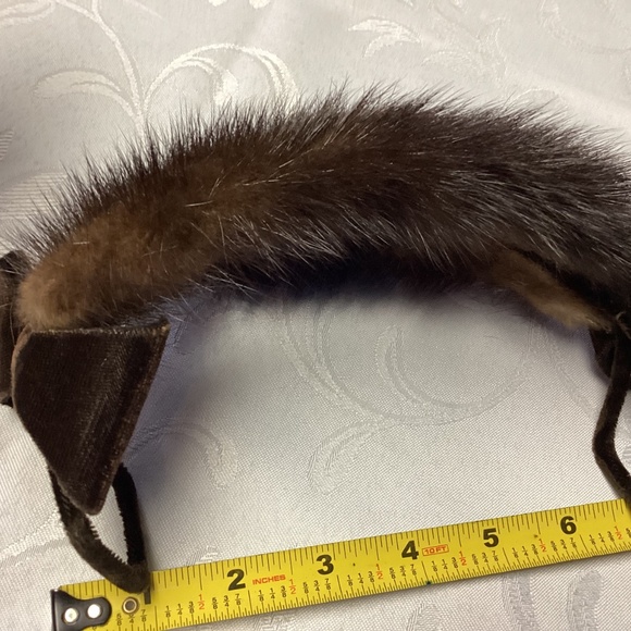 Mink head band. Hat vintage - Picture 5 of 9